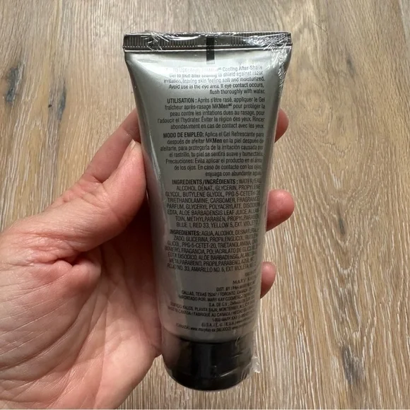 Mary Kay MK Men Cooling After-Shave Gel New Unused Sealed Tube 2.5 fl oz / 73ml - Picture 5 of 6